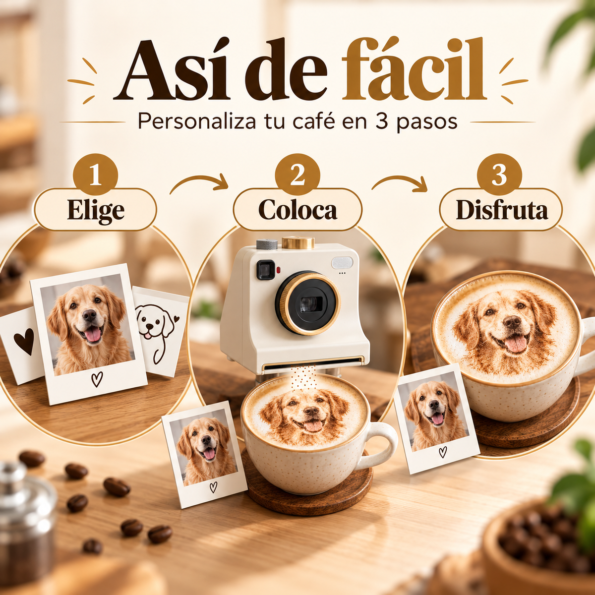 Impresora de Fotos para Café